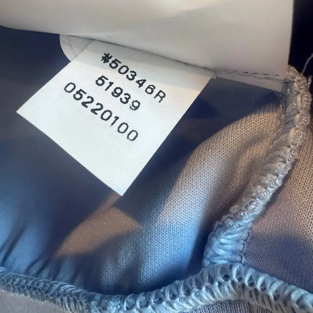 Spanx Air Essentials Half Zip Sweatshirt Long Sleeves Hydrangea Blue Size 1X NWT - Picture 11 of 14